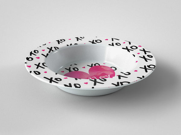 Valentine Xo Pink Bowl