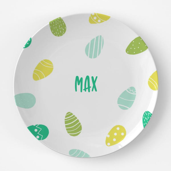 Easter Egg Green | Plate | Easter | Gift Idea | Personalized | Dishwasher Safe | Oven Safe | Microwave Safe | DecoWare™