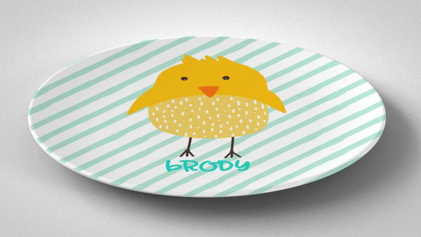 Easter Chick | Plate | Easter | Gift Idea | Personalized | Dishwasher Safe | Oven Safe | Microwave Safe | DecoWare™