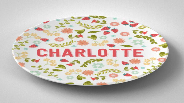 Farmers Market | Plate | Easter | Gift Idea | Personalized | Dishwasher Safe | Oven Safe | Microwave Safe | DecoWare™