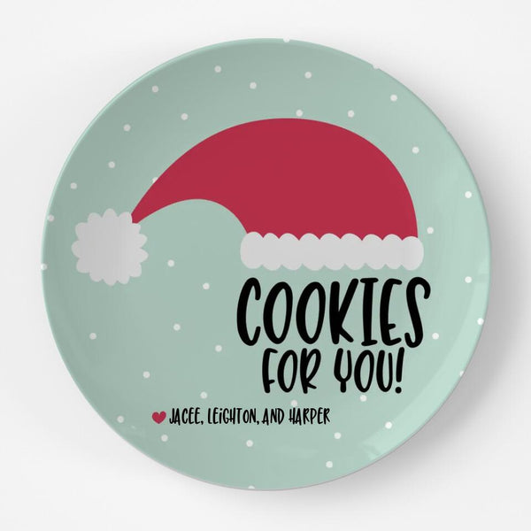 Cookies for You | Plate | Christmas | Gift Idea | Personalized | Dishwasher Safe | Oven Safe | Microwave Safe | DecoWare™