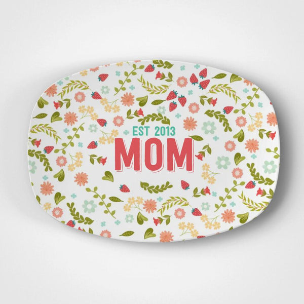 Mother Farmers Market | Platter | Mothers Day | Personalized | Mom | Gift Idea | Microwave Safe | DecoWare™