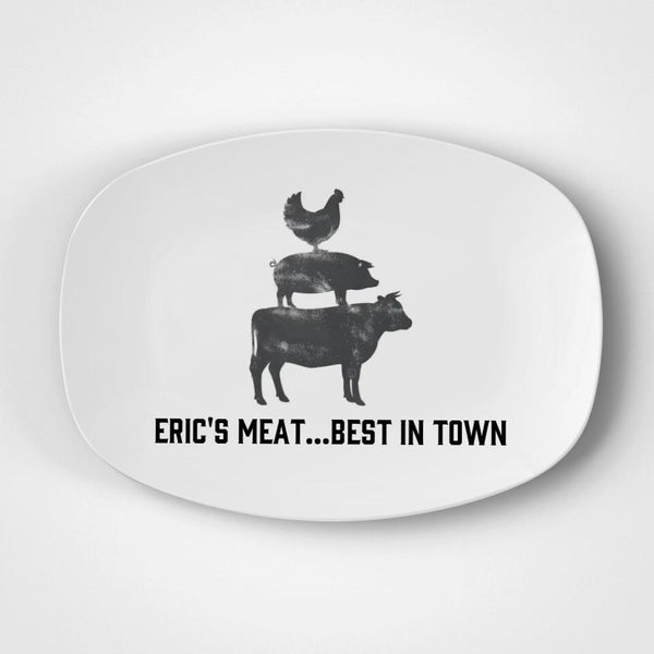 Dad's Meat | Fathers Day | Personalized | Dad | Gift Idea | Microwave Safe | DecoWare™