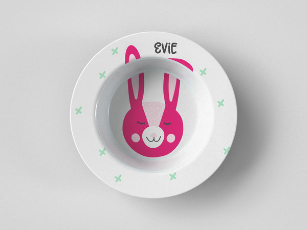 Easter Bunny Ears Pink Bowl