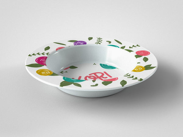 Easter Floral 2 Bowl