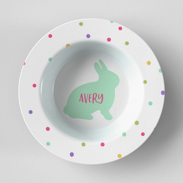 Easter Bunny Silhouette Multi Bowl