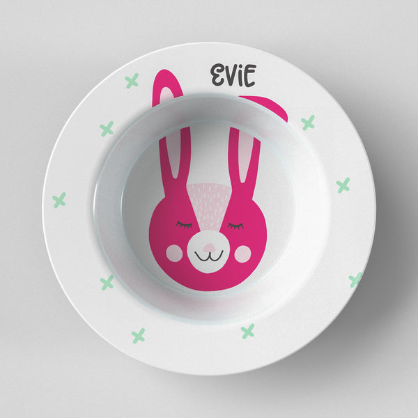 Easter Bunny Ears Pink Bowl