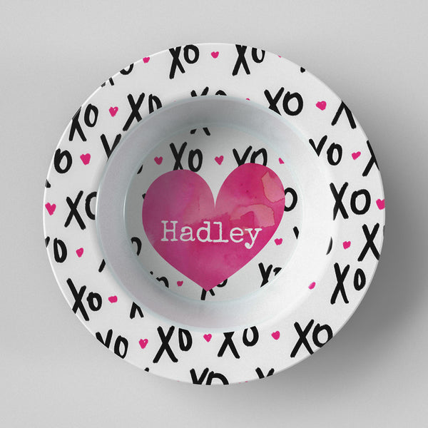 Valentine Xo Pink Bowl