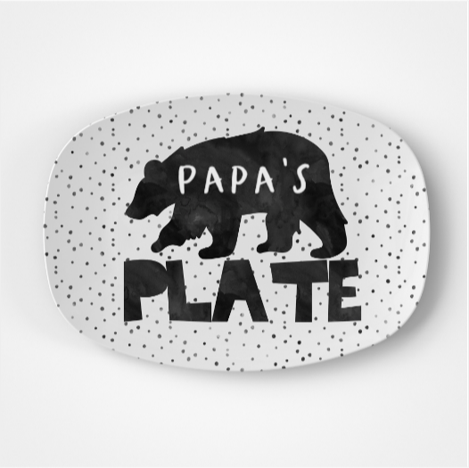 Papa Bear Plate